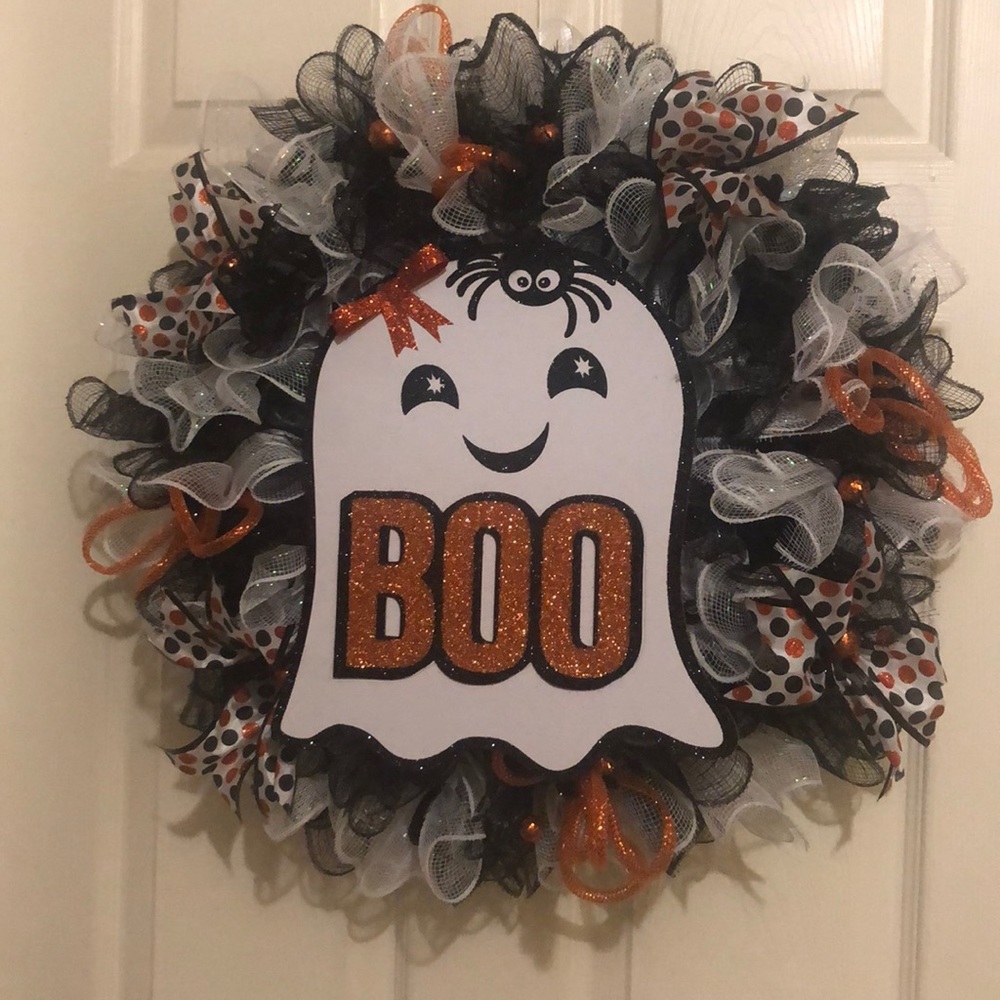 Handmade Halloween Wreath